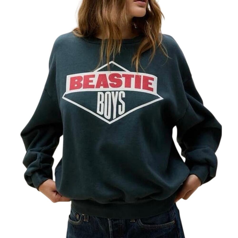 DAYDREAMER Beastie Boys Logo 84 - 86 Oversized Crew Sweatshirt Size L New w/ Tag